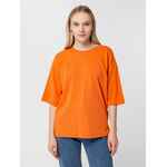Футболка унисекс оверсайз STREET VIBES, оранжевая, размер XS/S