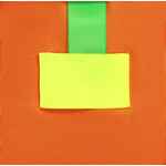 Футболка унисекс оверсайз STREET VIBES, оранжевая, размер XS/S