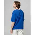 Футболка унисекс оверсайз STREET VIBES, ярко-синяя, размер XS/S