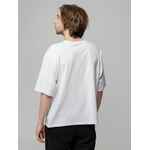 Футболка унисекс оверсайз STREET VIBES, молочно-белая, размер XS/S