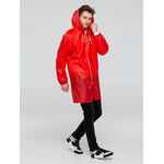 Дождевик «Воплащение всего», красный, размер XL