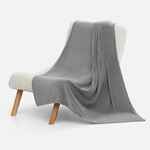 Плед PLUSH, серый