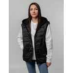 Жилет ORKNEY с капюшоном, черный, размер XS/S