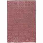 Плед ORNAMENTAL, бордовый