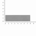 Наклейка тканевая LUNGA, S, серая