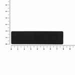 Наклейка тканевая LUNGA, S, черная