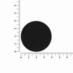 Наклейка тканевая LUNGA ROUND, M, черная