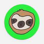 Наклейка тканевая LUNGA ROUND, M, зеленый неон