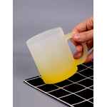 Кружка GRADE FADE для сублимационной печати, матовая, желтая