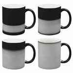 Кружка «Хамелеон», глянцевая, черная