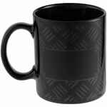 Кружка HARD WORK BLACK, VER.2, черная