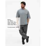 Футболка унисекс T1, серая, размер XS/S