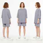 Футболка унисекс T1, серая, размер XS/S