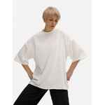 Футболка унисекс T1, молочно-белая, размер XS/S