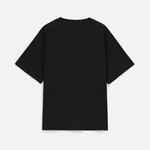 Футболка унисекс T2, черная, размер XS/S