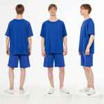 Футболка унисекс T2, синяя, размер XS/S