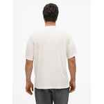 Футболка унисекс T2, молочно-белая, размер XS/S