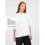 Футболка оверсайз унисекс LEGACY, белая, размер XS