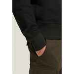 Свитшот унисекс AUTHENTIC, черный, размер XS