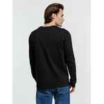 Футболка унисекс с длинным рукавом PIONEER LSL, черная, размер XS