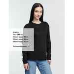 Футболка унисекс с длинным рукавом PIONEER LSL, черная, размер XS