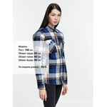 Куртка-рубашка оверсайз унисекс NOAH, синяя, размер XS/S