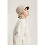 Панама BUCKET двусторонняя, темно-серая с бежевым, размер S/M