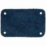 Лейбл кожаный BETA, S, синий