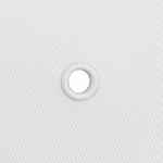 Бейсболка CANOPY, белая с темно-синим кантом