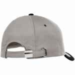 Бейсболка HONOR, серая с черным кантом