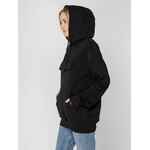 Худи унисекс с карманом на груди CHEST POCKET, черное, размер XS/S