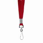 Лента с карабином COLORPLAN, красная