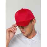 Бейсболка HARRIS, красная