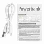 Внешний аккумулятор FAST TRICK с TYPE-C, 5000 мАч, белый