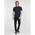 Рубашка поло мужская VIRMA PREMIUM, темно-синяя, размер S