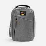 Лейбл кожаный BETA, XS, серый