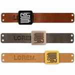 Лейбл кожаный BETA, XS, горчичный