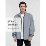 Ветровка MANIFEST 2.0 из светоотражающей ткани, серая, размер XS/S