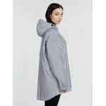 Парка MANIFEST из светоотражающей ткани, серая, размер XS/S