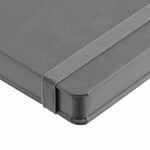 Ежедневник NEW FACTOR METAL, серый