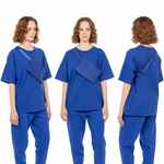 Поясная сумка W2, синяя