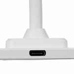 Настольная лампа с беспроводной зарядкой MODICUM, белая