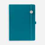 Ежедневник FAVOR METAL, недатированный, бирюзовый