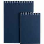 Блокнот DALI в клетку, синий