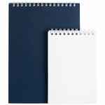 Блокнот DALI в клетку, синий