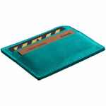 Чехол для карточек APACHE, бирюзовый