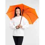 Зонт-трость STANDARD, оранжевый неон