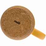 Кружка с пробковой подставкой CORKY WALK, желтая