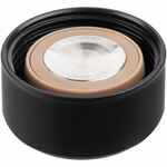 Смарт-бутылка с заменяемой батарейкой LONG THERM SOFT TOUCH, черная