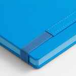 Ежедневник PEEL, недатированный, голубой